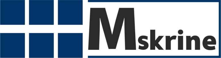 Mskrine logo barevné - výrobce vestavěných skříní na míru